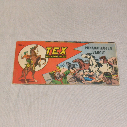Tex liuska 23 - 1953 Punanahkojen vangit (1. vsk)